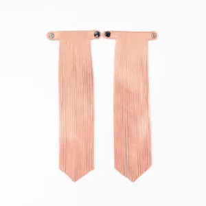 MK22938 - Etta Leather Tassels Set - Rose Gold [Leather Accessory]