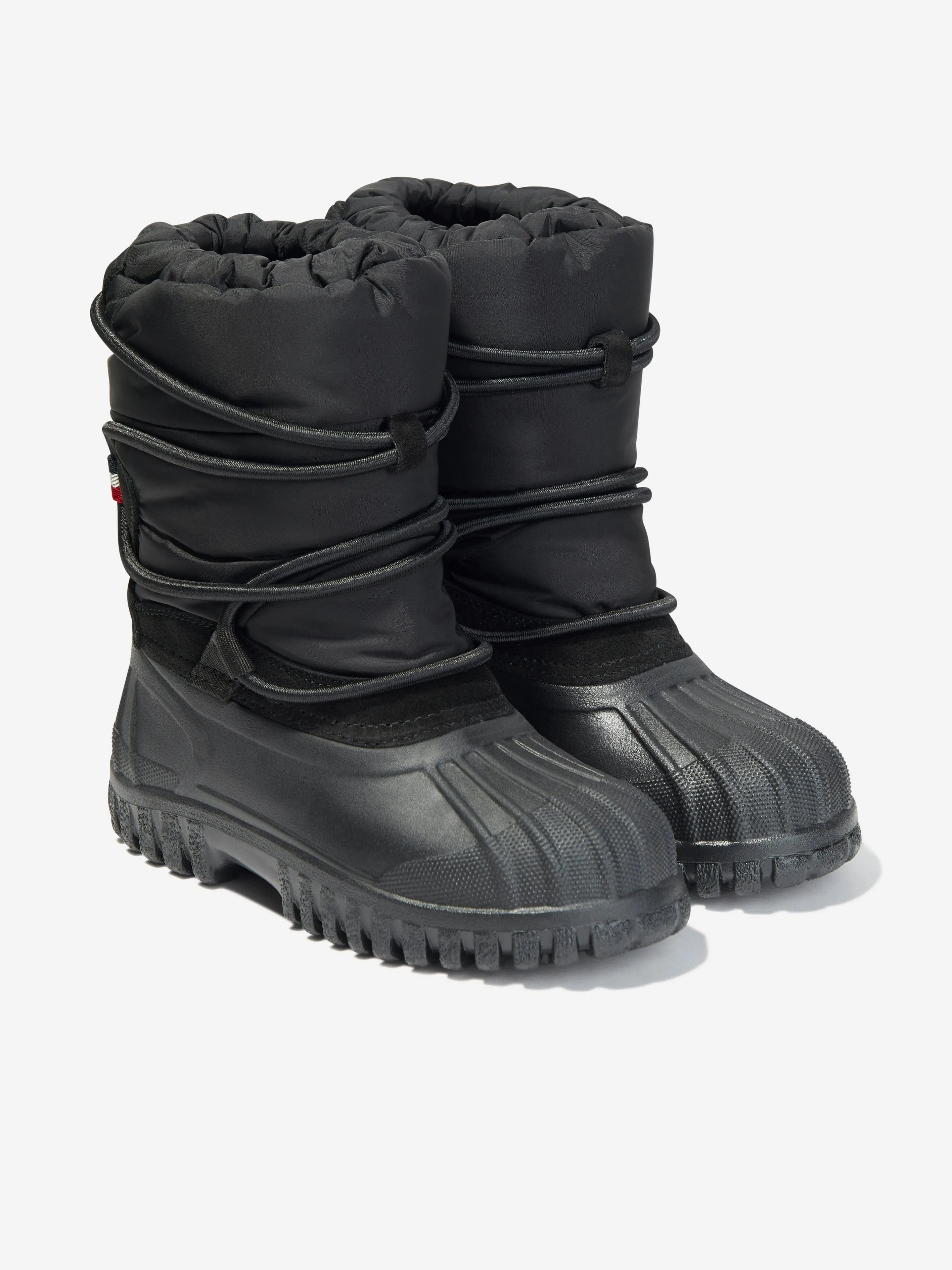 Moncler Enfant Moncler Grenoble Kids Chris Snow Boots in Black