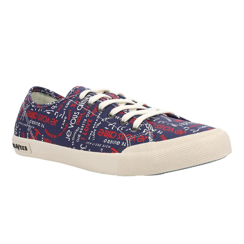 Monterey x Trina Turk Graphic Lace Up Sneakers