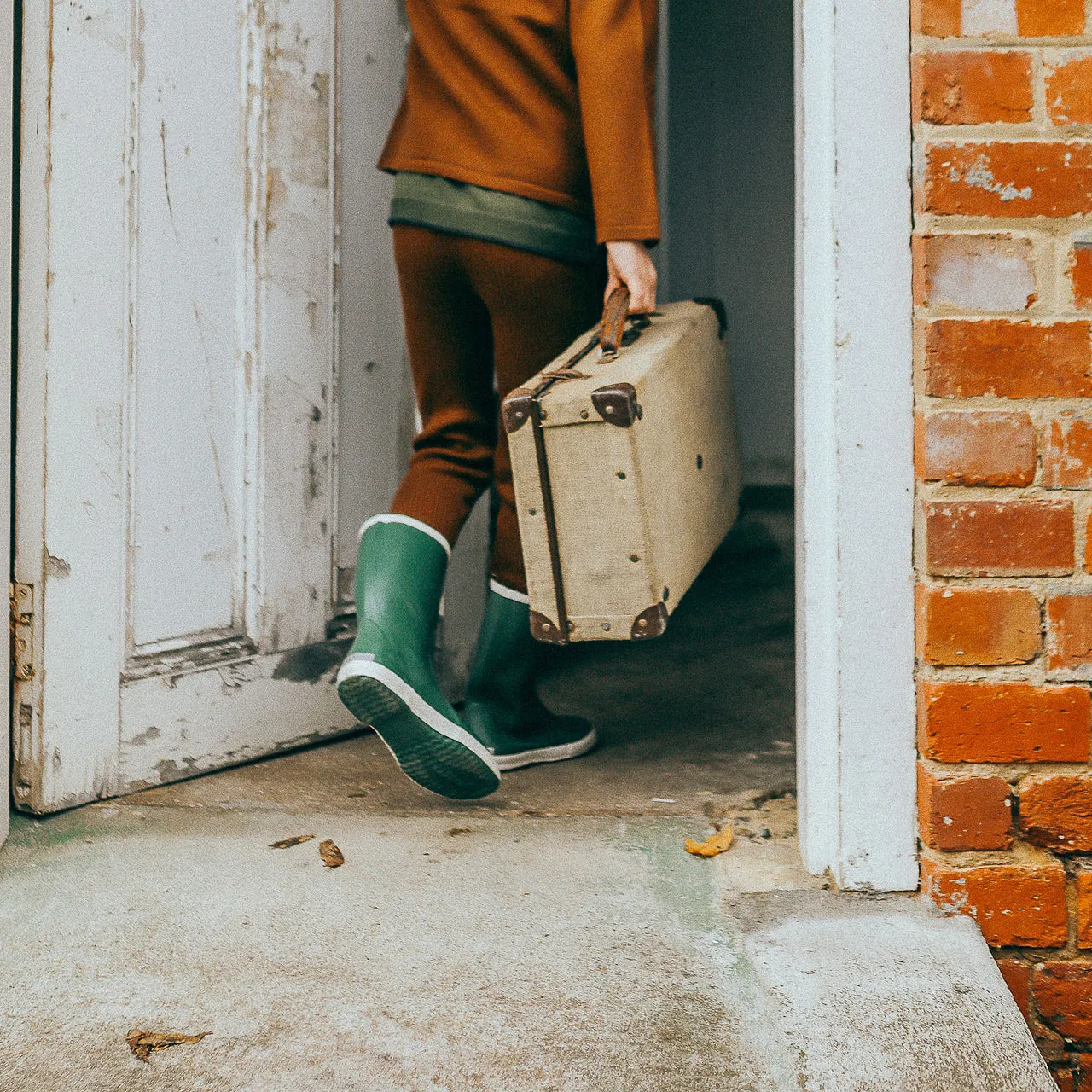 Natural Rubber Gumboots - Forest Green (21 only) *Last ones for now