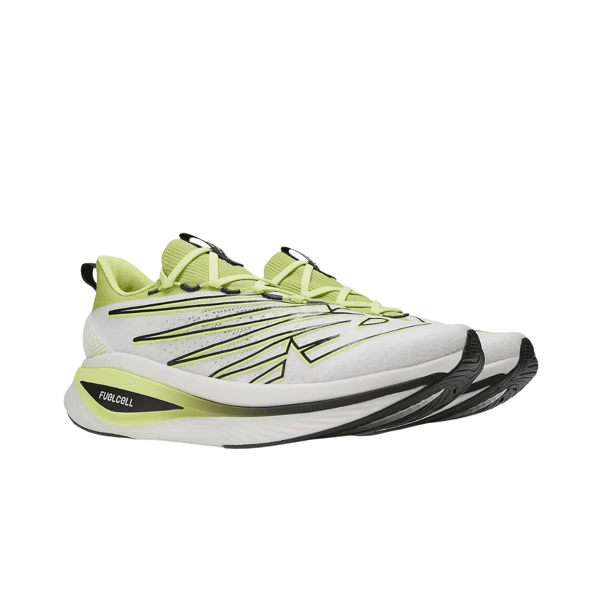 New Balance FuelCell SuperComp Elite v3 Lime Green White  Shoes