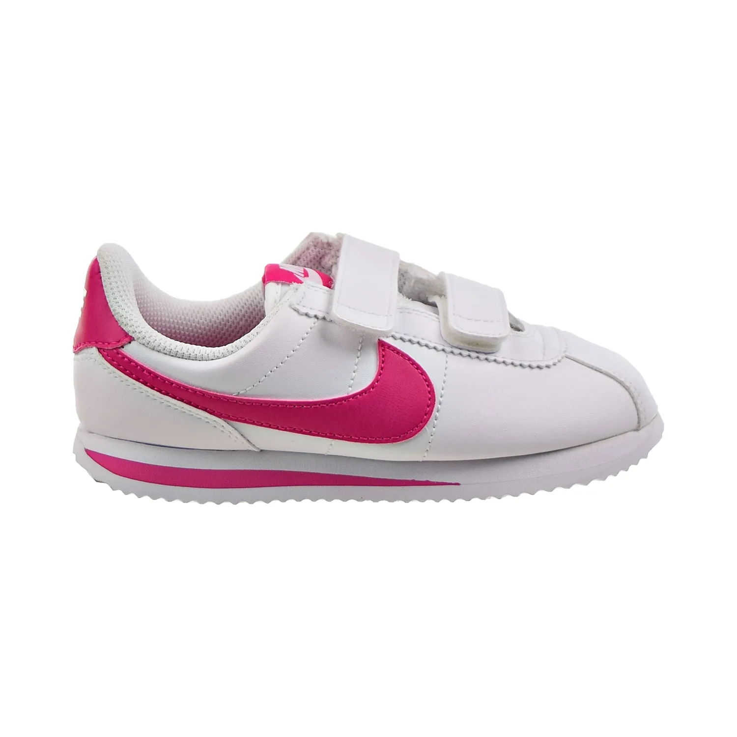 Nike Cortez Basic SL (PS) Little Kids' Shoes White-Pink Prime