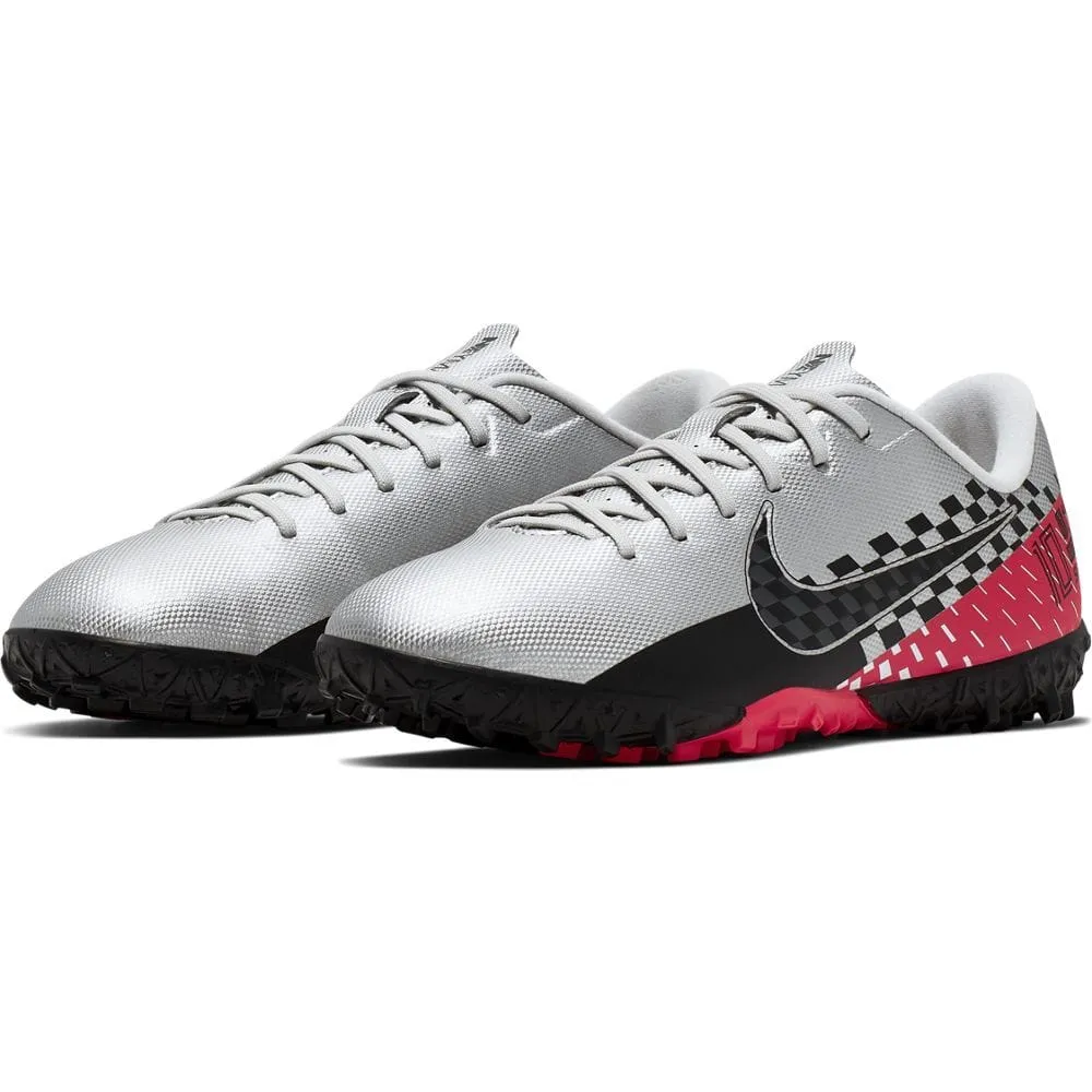 Nike Footwear Shoes At8144-006 Jr Vapor 13 Academy Njr Tf FOOTBALL KIDS Grey/Red/Black