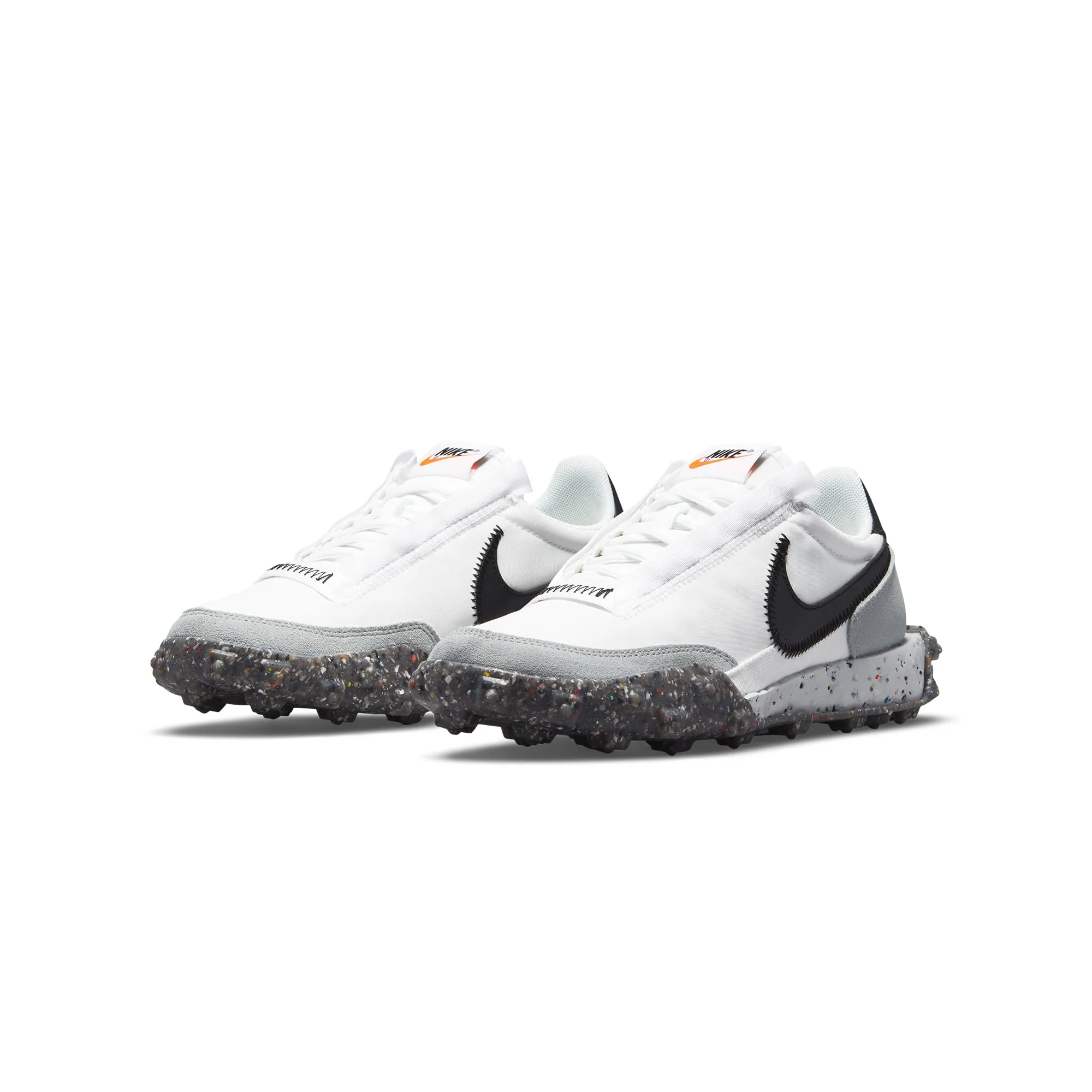 Nike Womens Waffle Racer Crater Shoes 'Summit White'