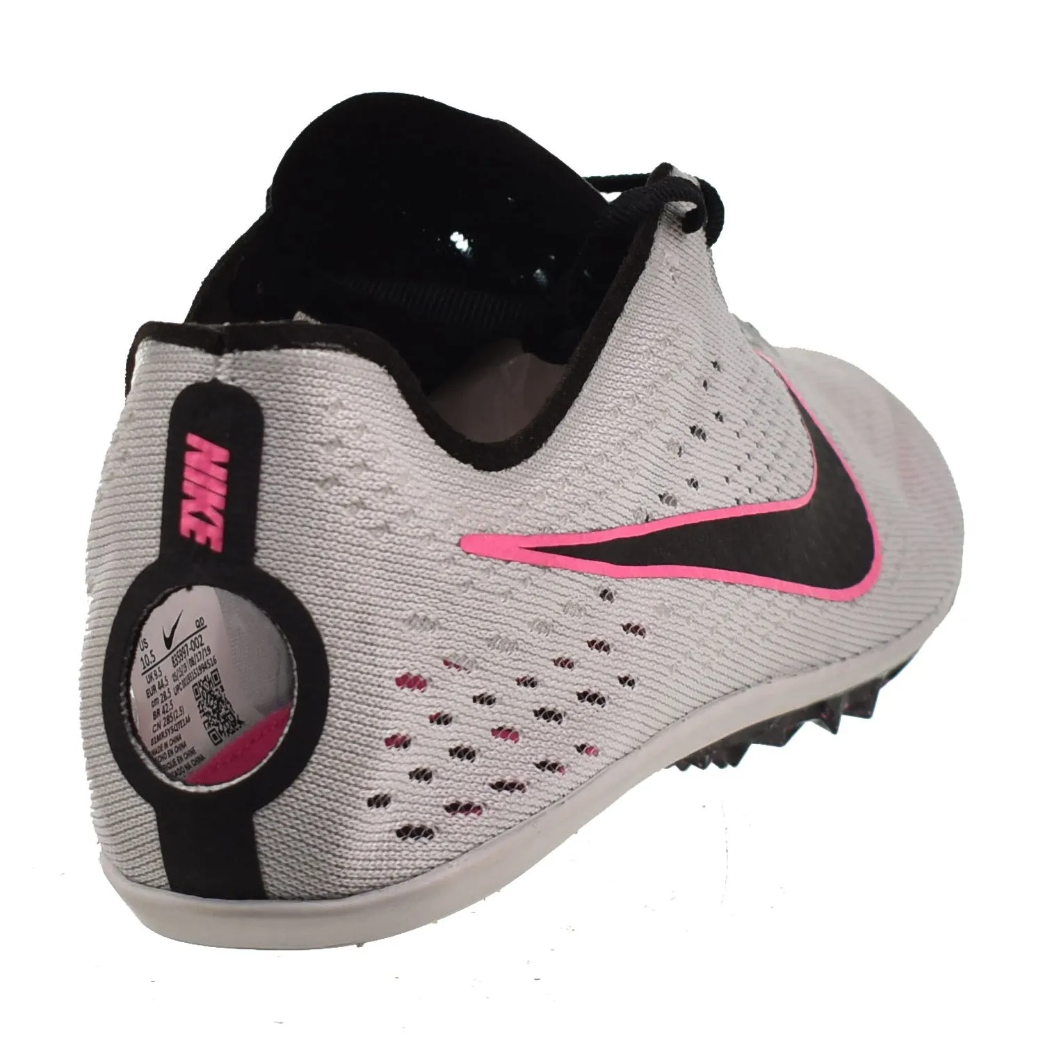 Nike Zoom Victory 3 Track Field Racing Spikes Men's Shoes Pure Platinum