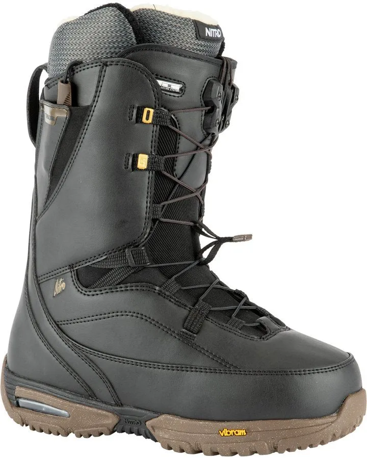 Nitro Faint TLS Womens Snowboard Boots - Black/Gold - 2022