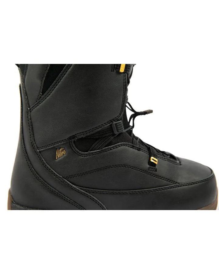 Nitro Faint TLS Womens Snowboard Boots - Black/Gold - 2022