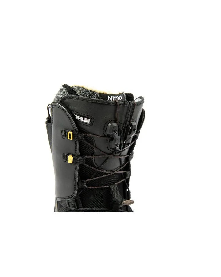 Nitro Faint TLS Womens Snowboard Boots - Black/Gold - 2022