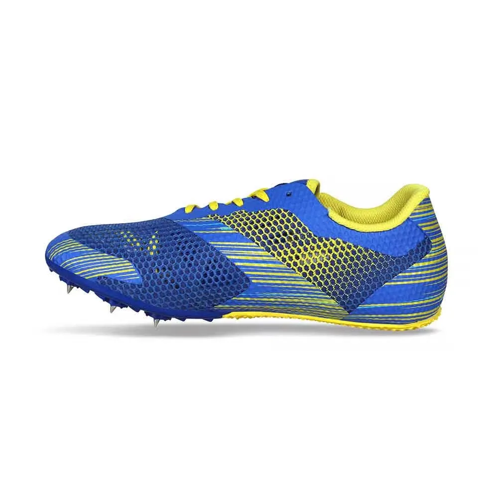 NIVIA TF-400 Track and Field Spikes Running Athletic Shoes (Blue)