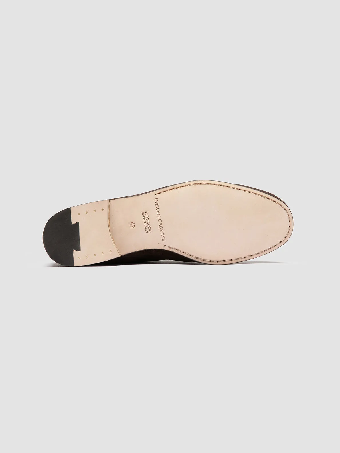 OLIVER 003 - Brown Suede Tassel Loafers