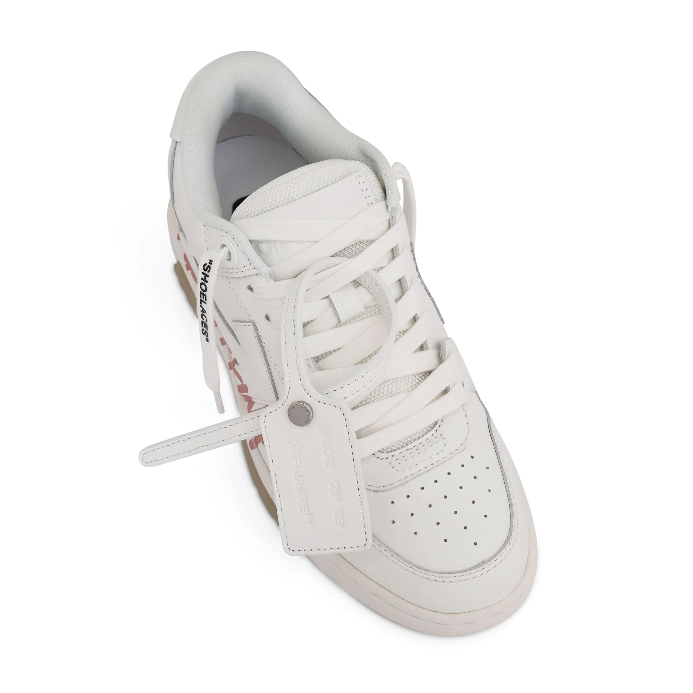 Out Of Office "For Walking" Sneaker in White/Pink