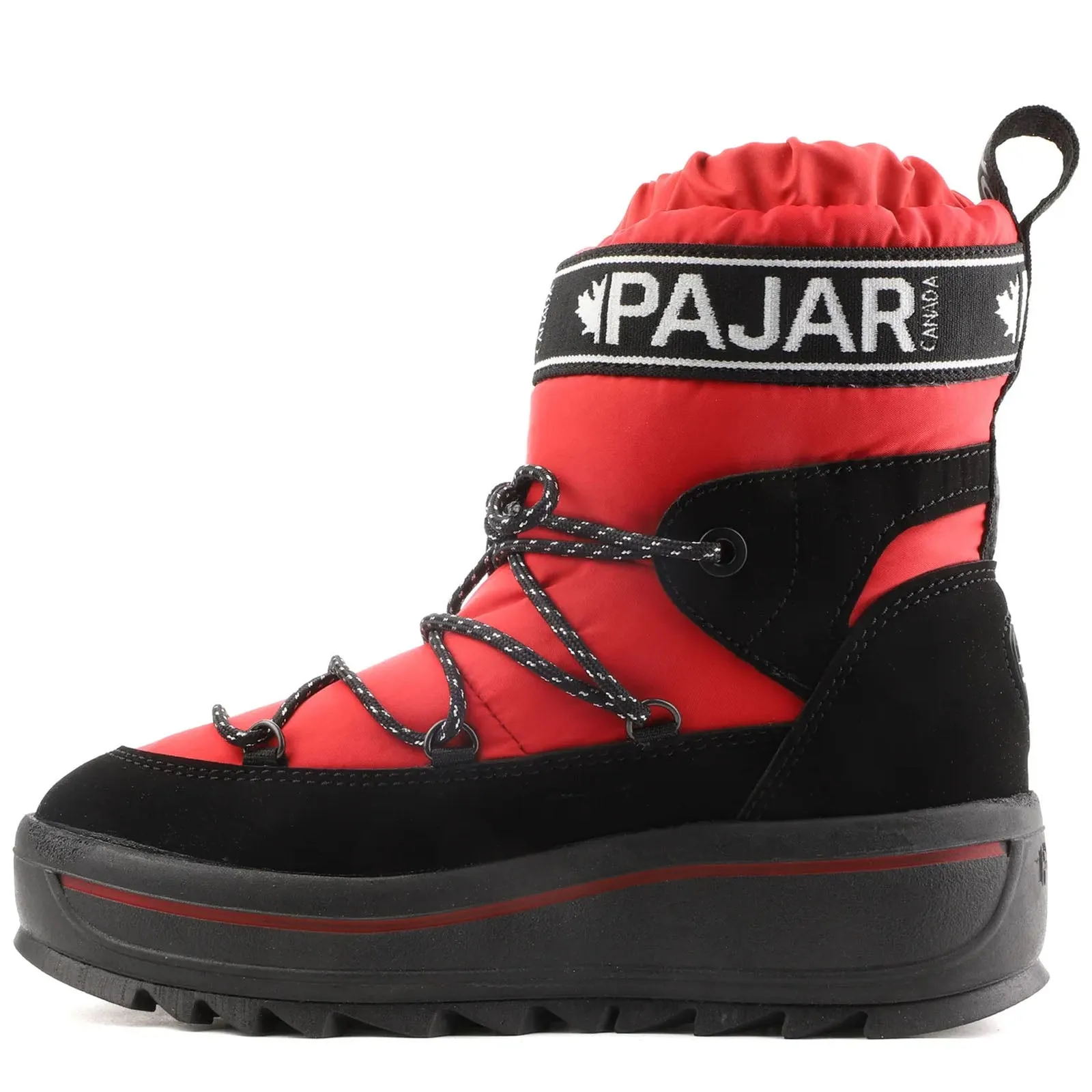 Pajar Womens Galaxy Mid Rise Waterproof Toboggan Snow Boots