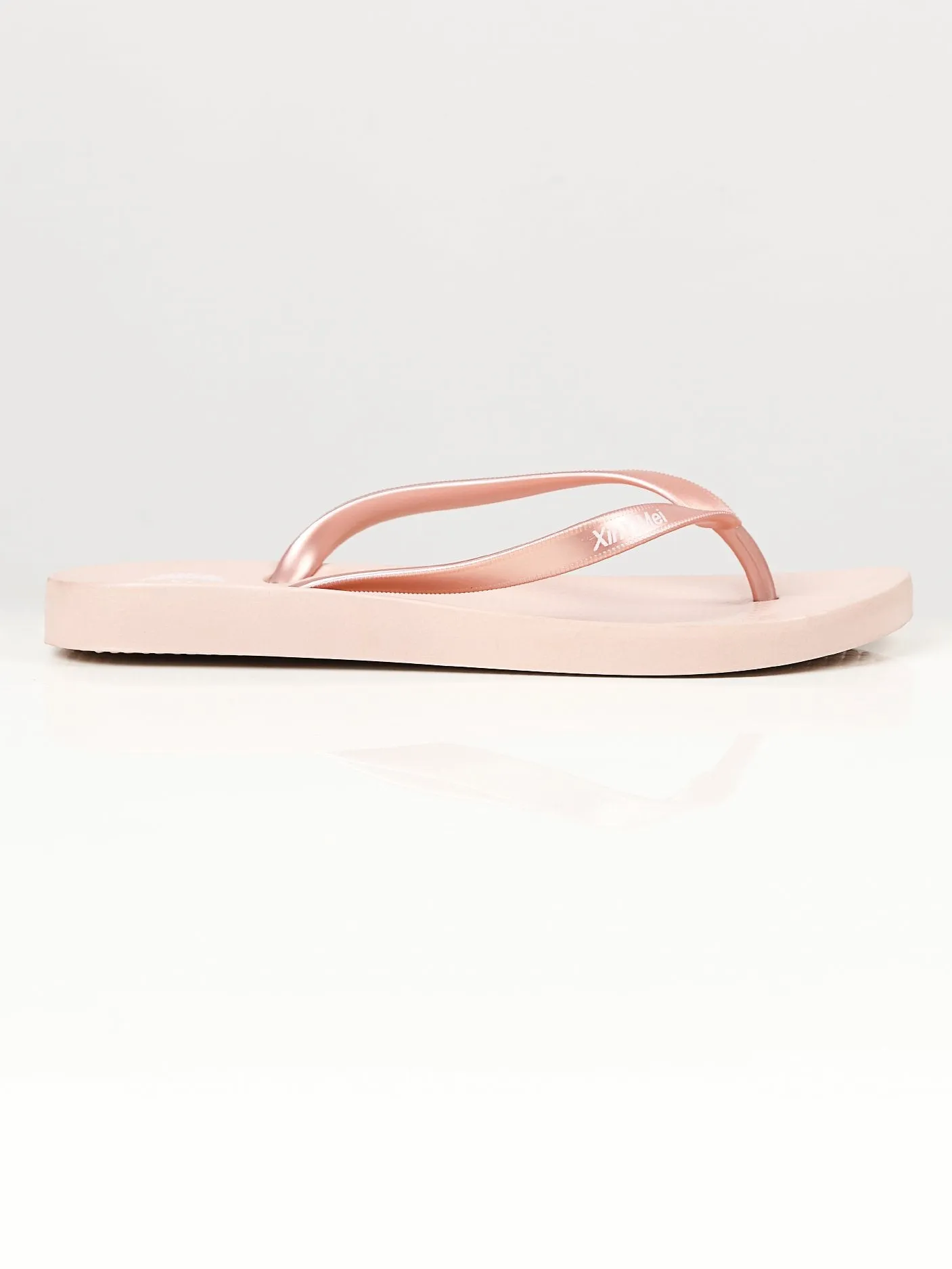 Plain Flip Flops - Light Peach