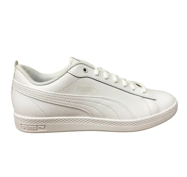 Puma scarpa sneakers da donna Smash v2 L 365208 04 bianco