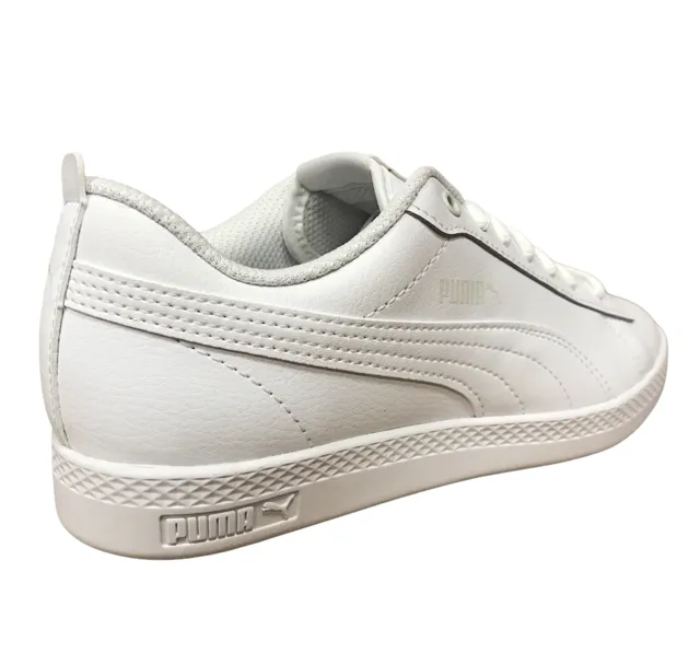 Puma scarpa sneakers da donna Smash v2 L 365208 04 bianco