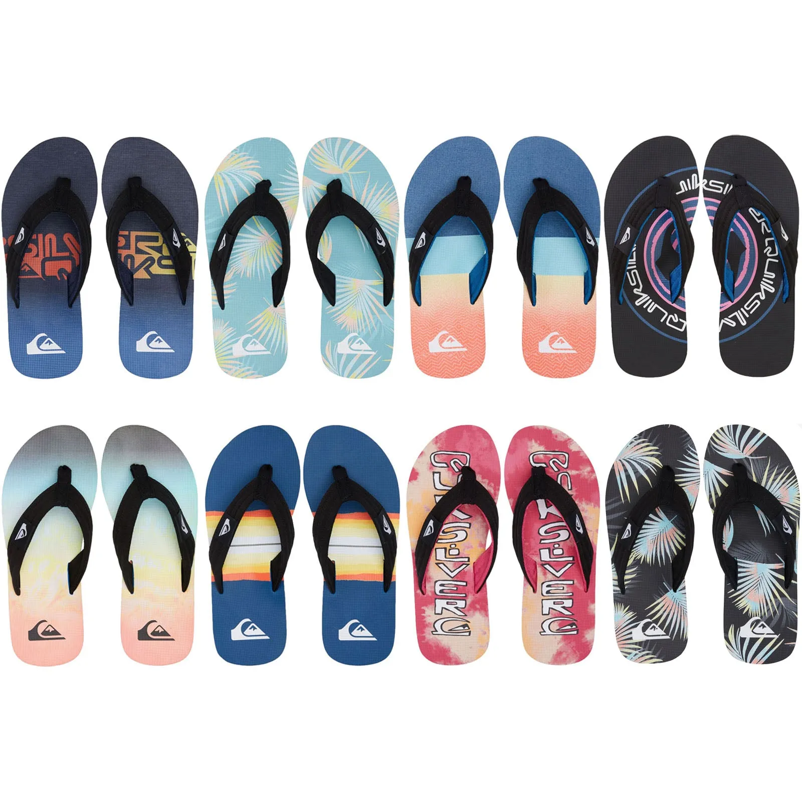 Quiksilver Mens MoloKai Layback Flip Flops