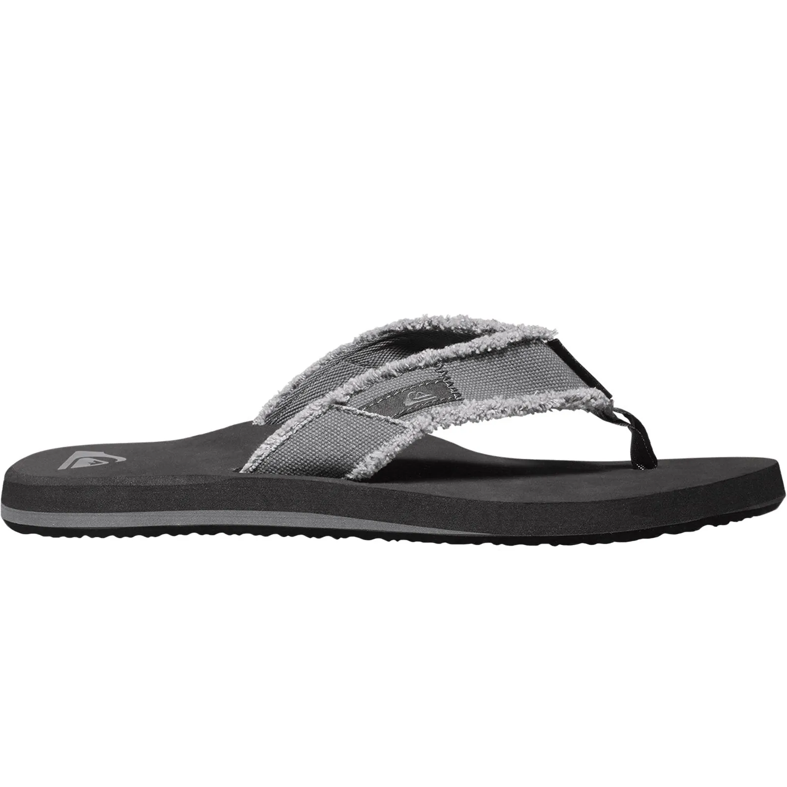 Quiksilver Mens Monkey Abyss Flip Flops - Grey