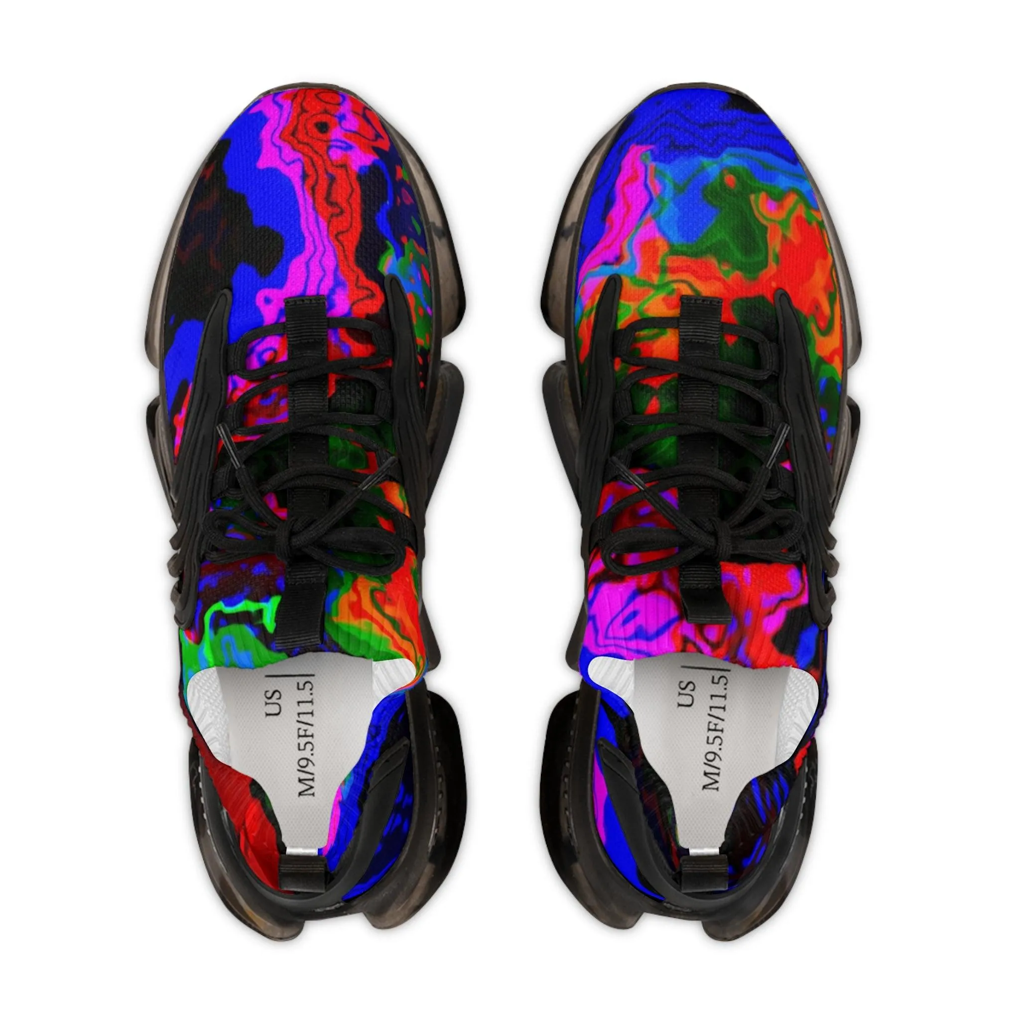 Rainbow in the Darkness Men's Mesh Sneakers