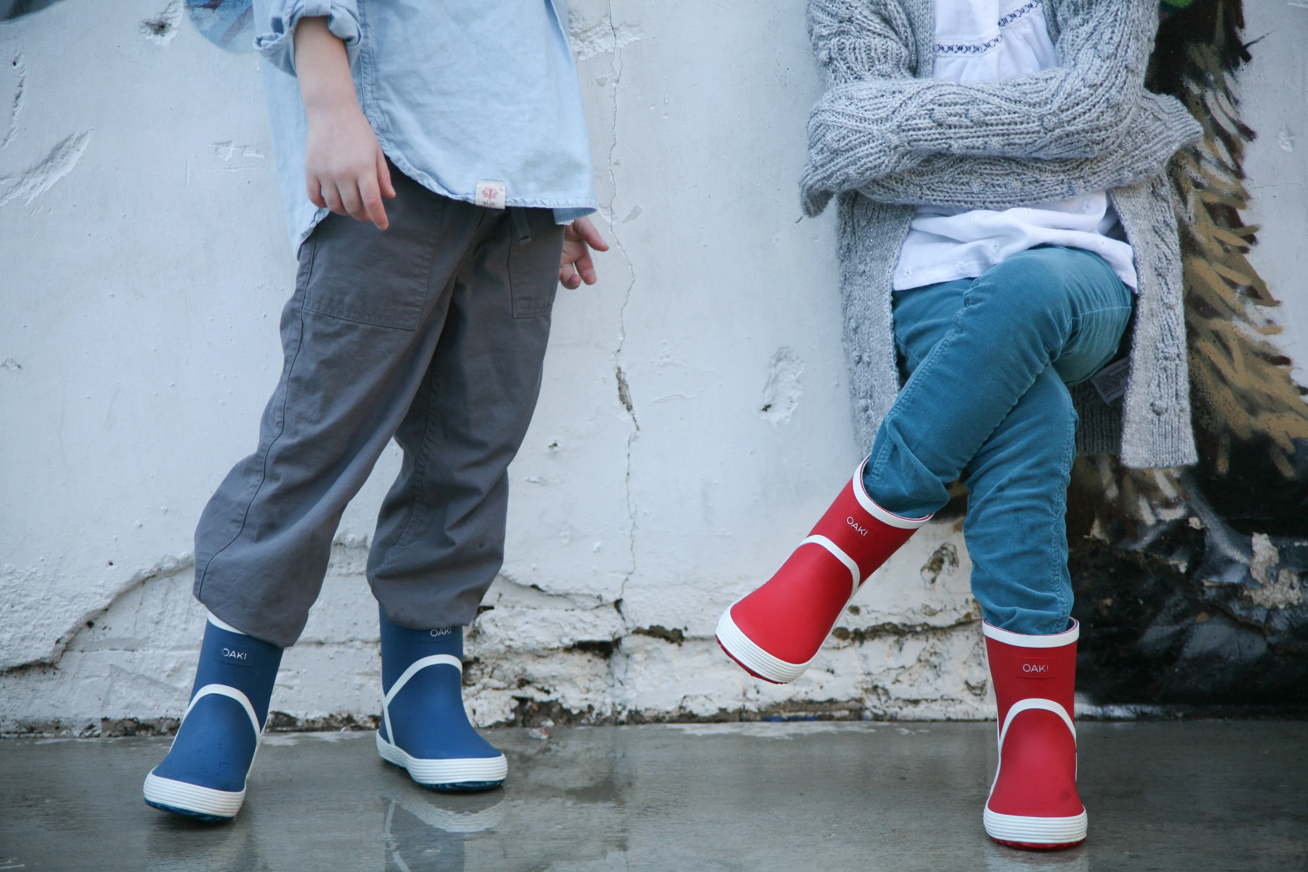 Red Ultra-Light Rain Boots