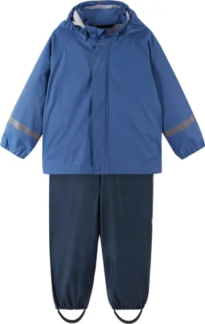 Reima Kids&#x27; Rain Outfit Tihku Denim Blue | Buy Reima Kids&#x27; Rain Outfit Tihku Denim Blue here | Outnorth