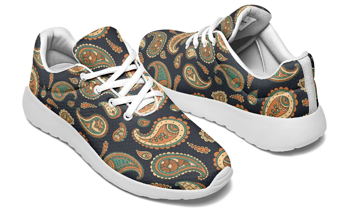 Retro Paisley Sneakers