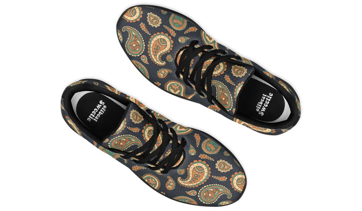 Retro Paisley Sneakers