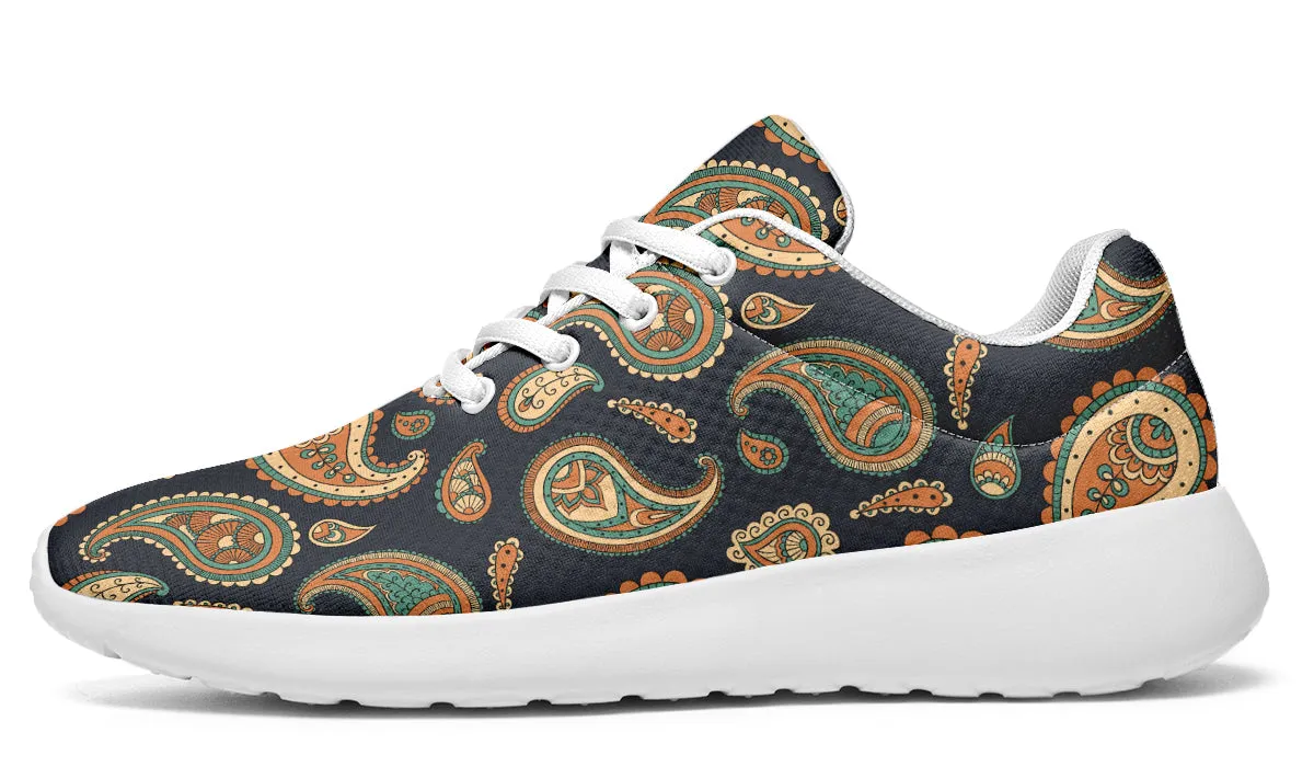 Retro Paisley Sneakers