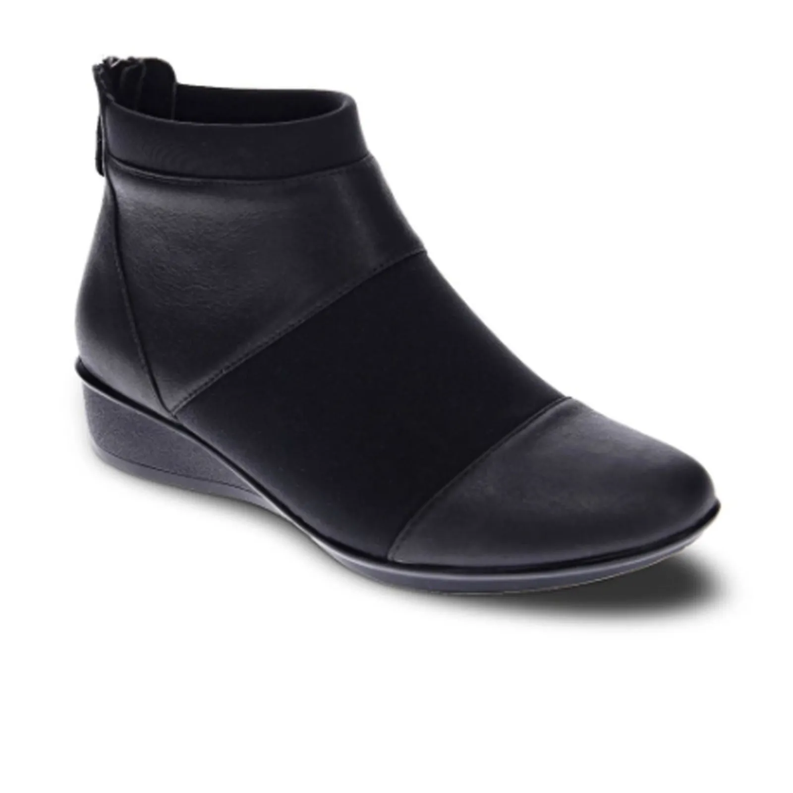 Revere Cologne Ankle Boot (Women) - Onyx Stretch