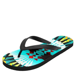 Ribbonwork Flip Flops