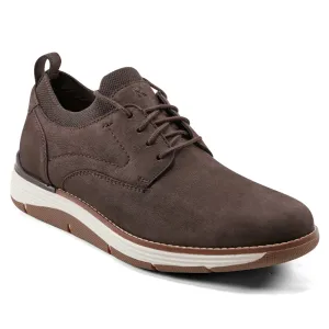 Rockport Lukah Dark Brown Lace-Up Sneakers (Men's)