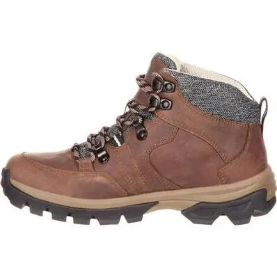 Rocky Endeavor Point Women's Waterproof Soft Toe Boots Rks0301 In Brown