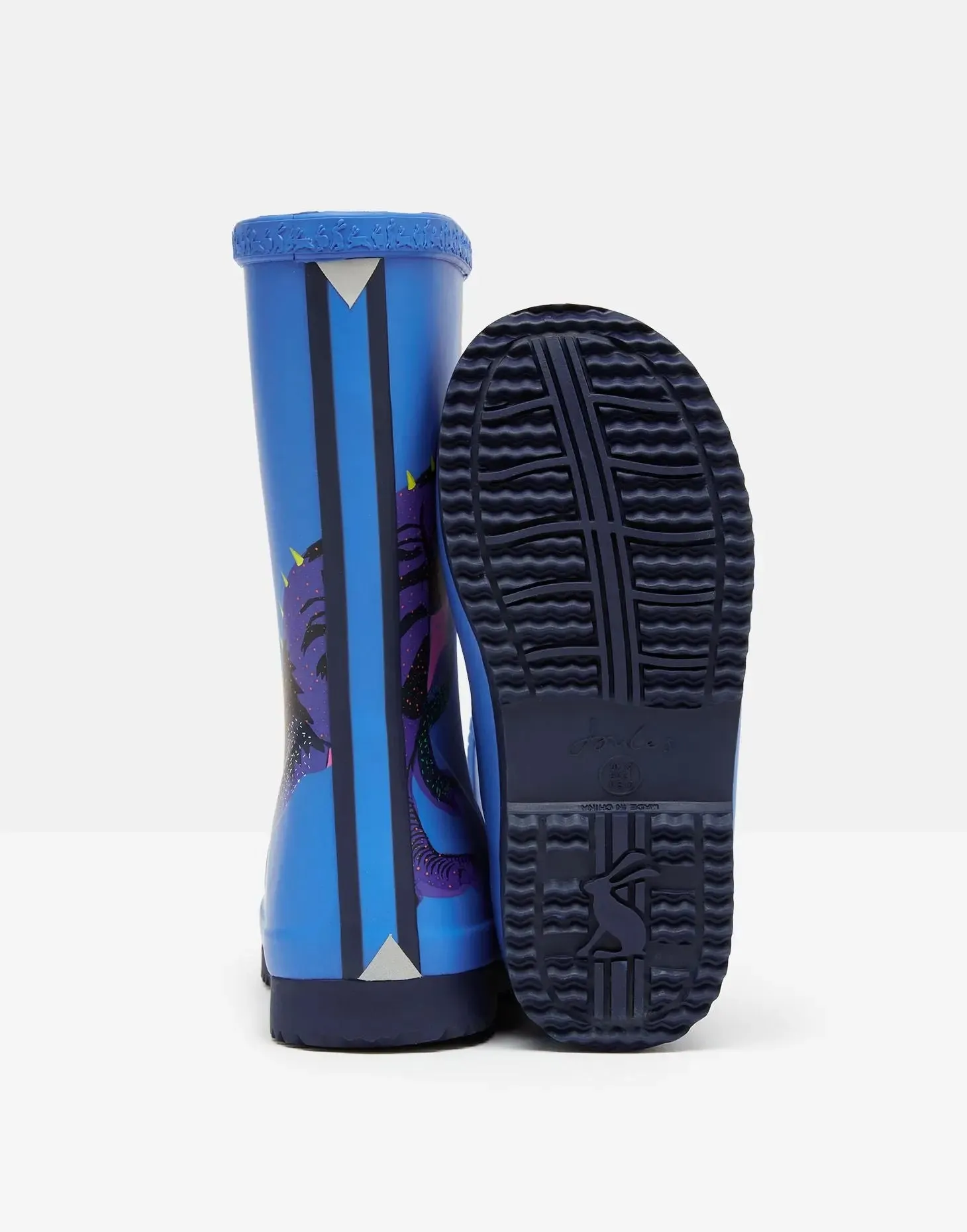 Roll Up Flexible Printed Rain Boots | Joules