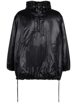 Saint Laurent   Cassandre nylon rain coat 