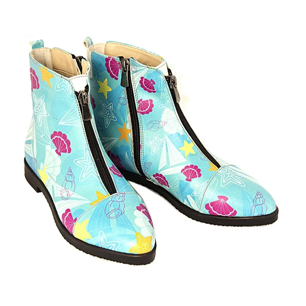 Seashells Ankle Boots FER103