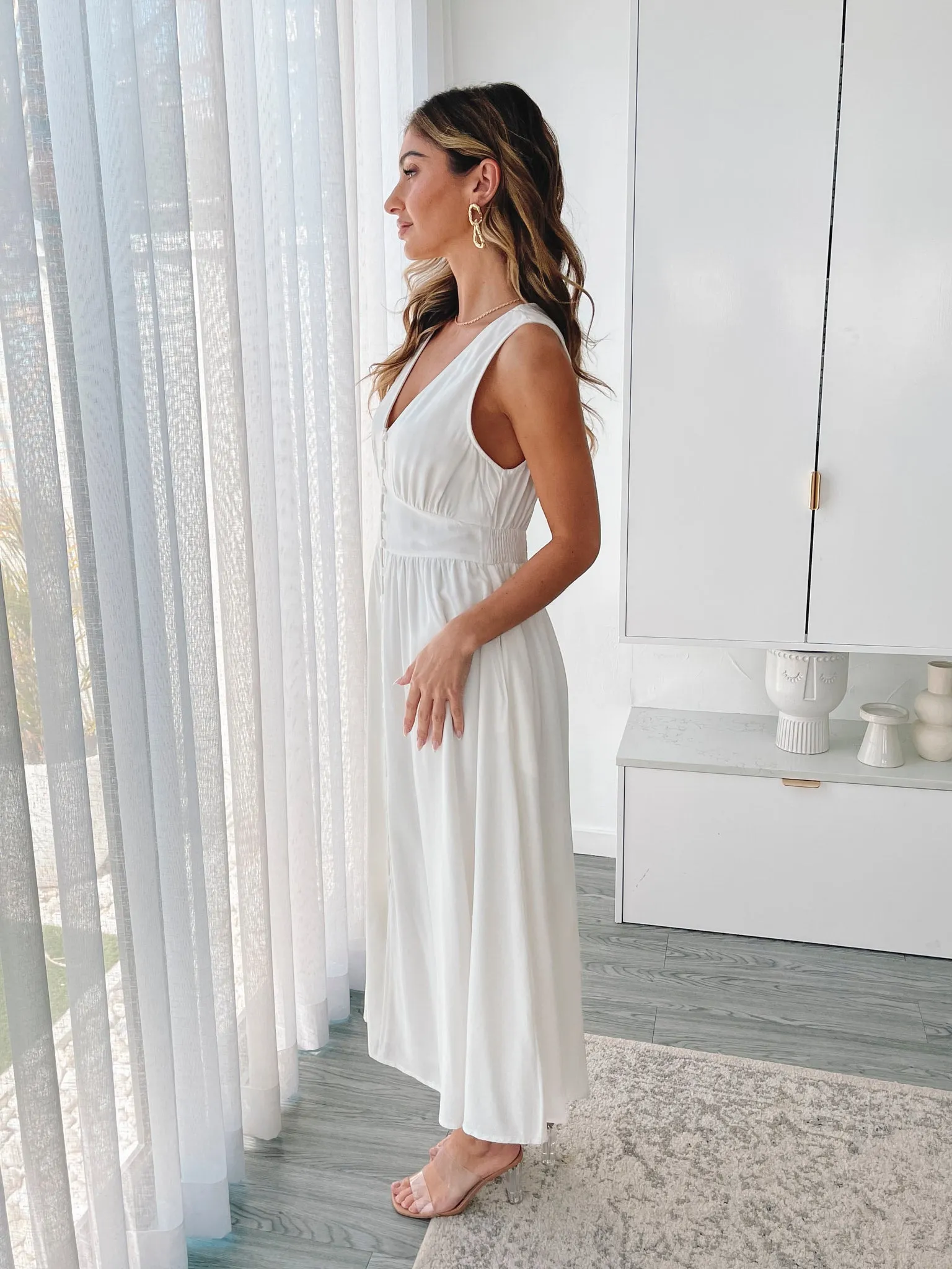 Shawna Dress - White