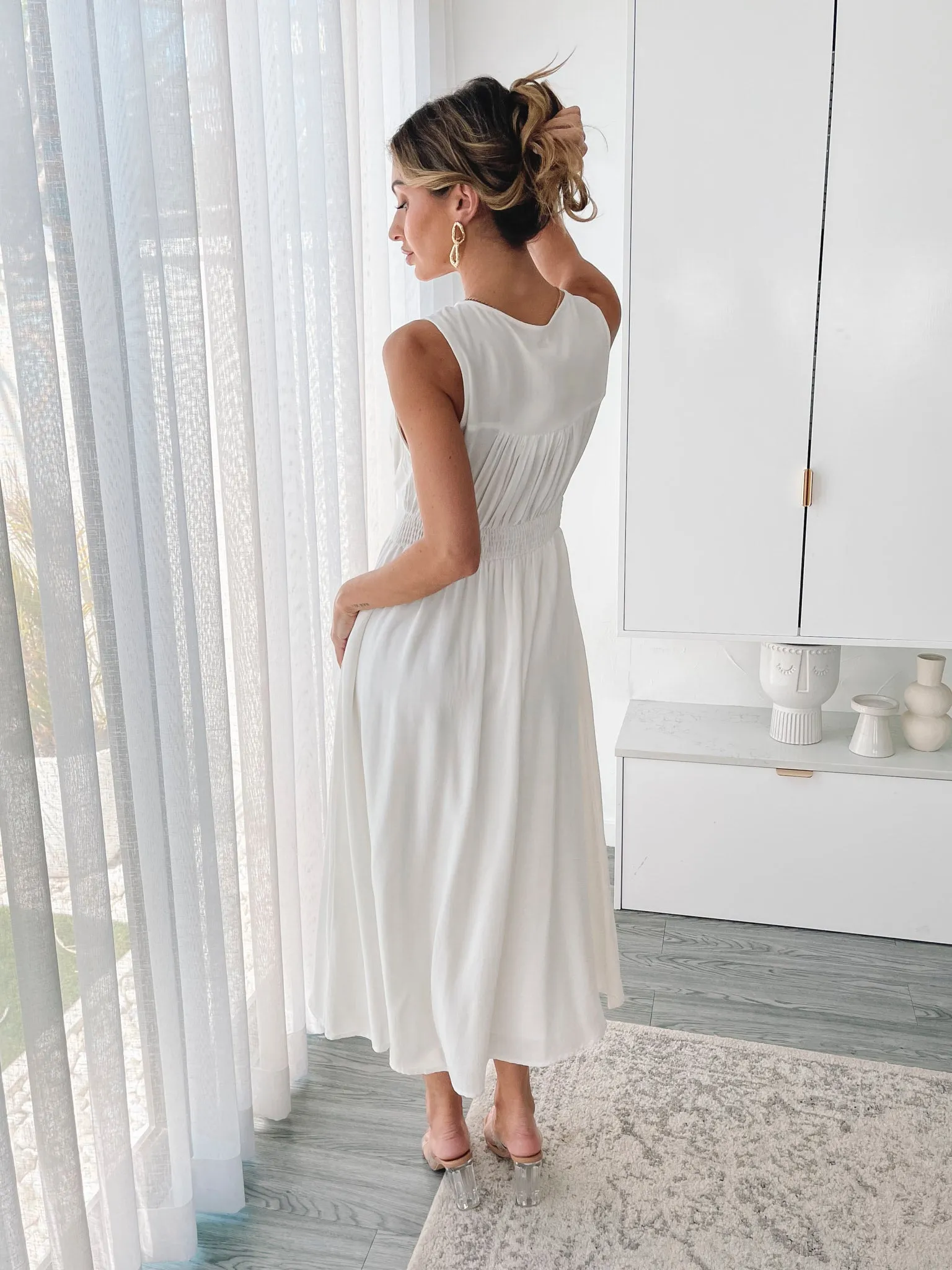 Shawna Dress - White