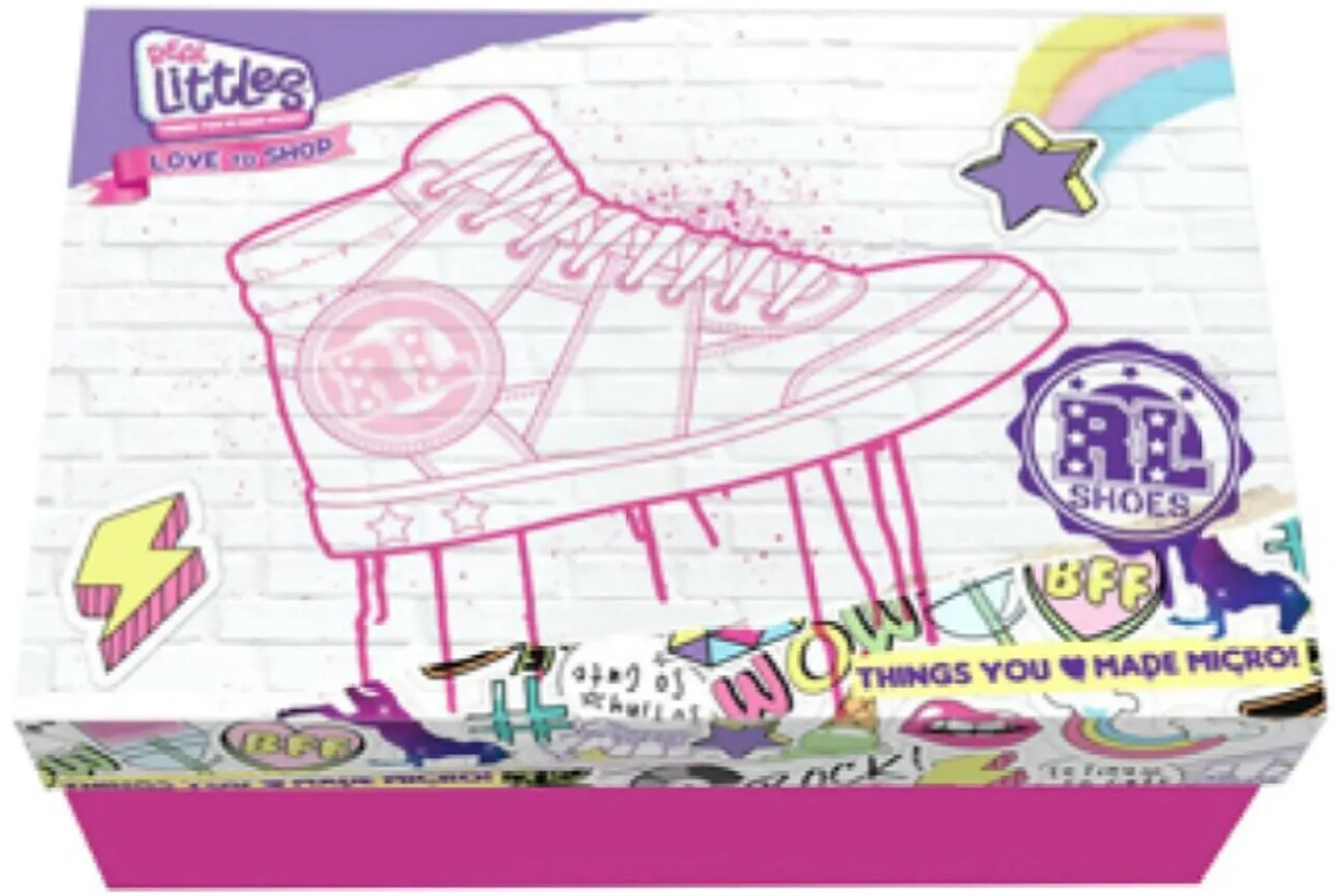 Shopkins Real Littles Sneakers (Sealed box of 12 - Mystery Packs)