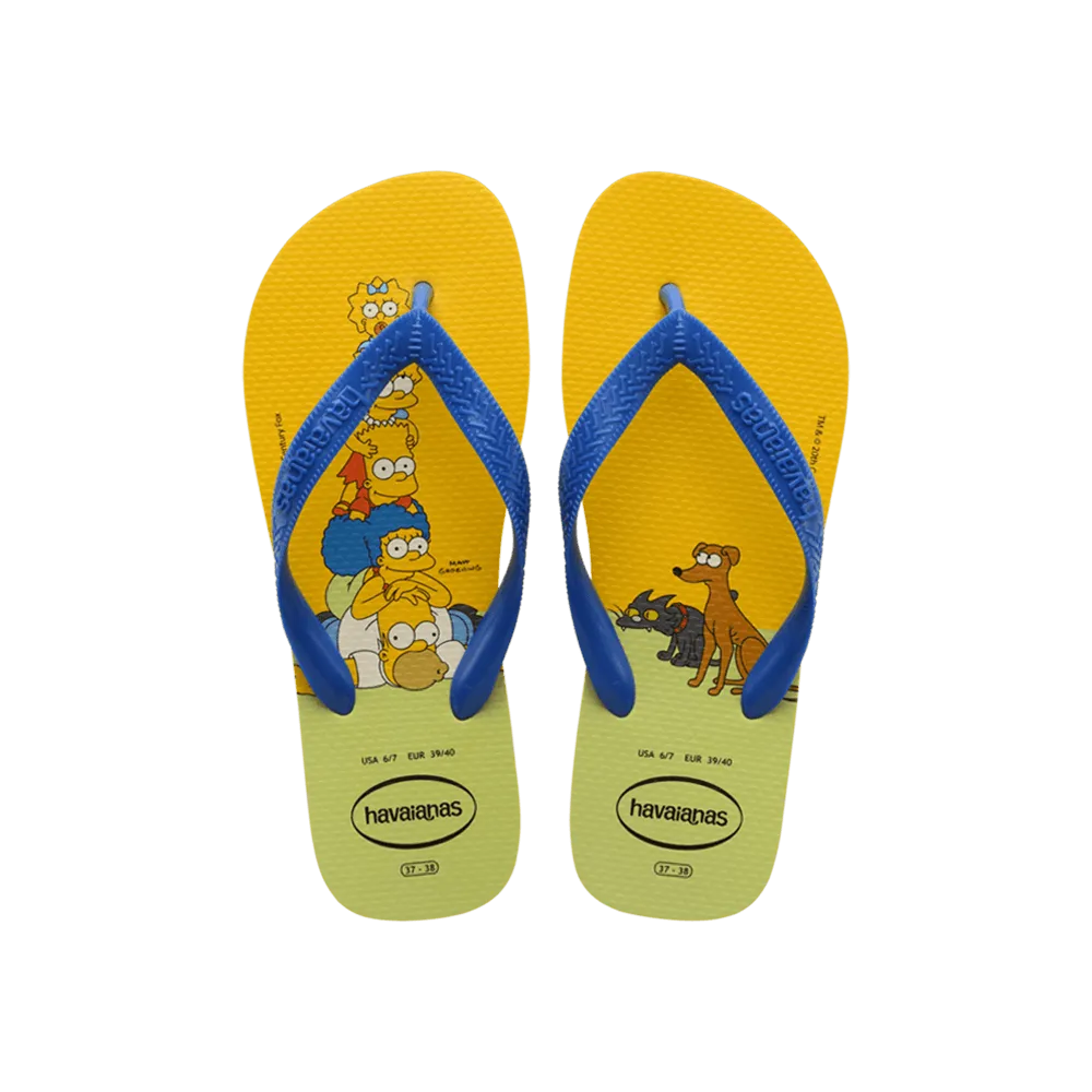 Simpsons Flip Flops