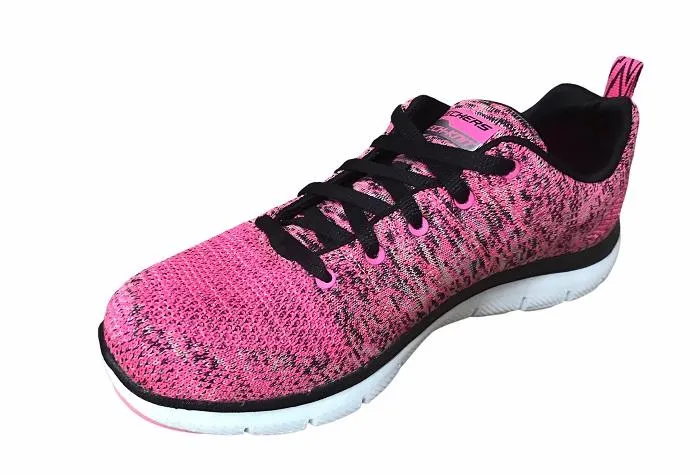 Skechers scarpa da donna Flex Appeal 2.0 High Energy 12756/HPBK hot pink black