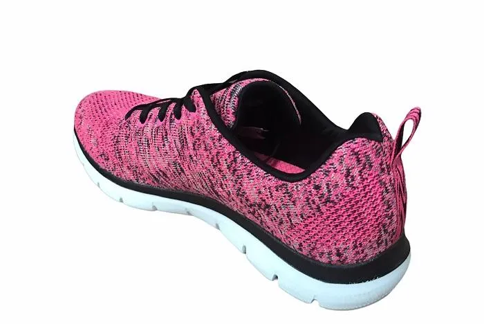 Skechers scarpa da donna Flex Appeal 2.0 High Energy 12756/HPBK hot pink black