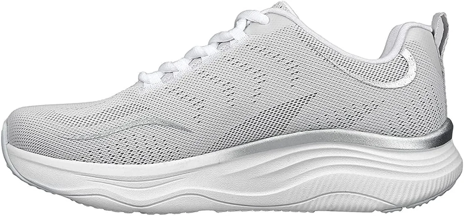 Skechers scarpa da palestra D'Lux Fitness Pure Glam 149837/WSL bianco argento