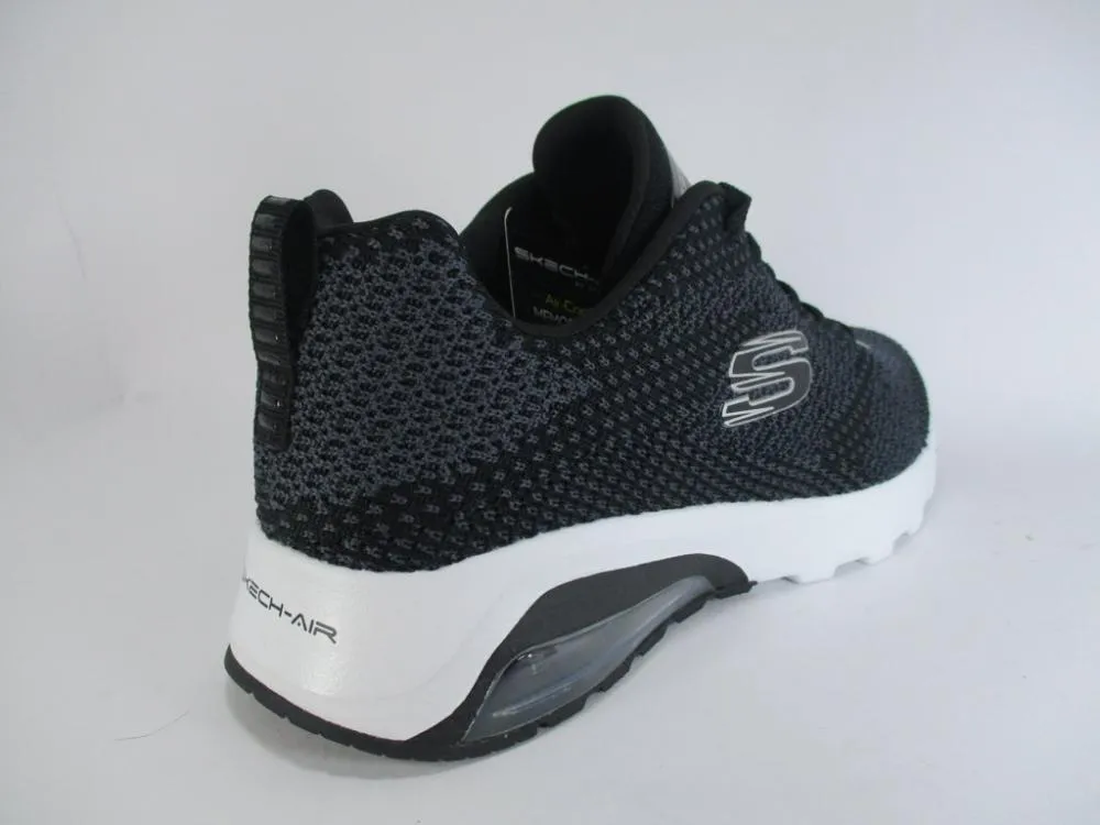 Skechers scarpa sneakers da uomo Extreme Erleland 51494 BKW nero-bianco