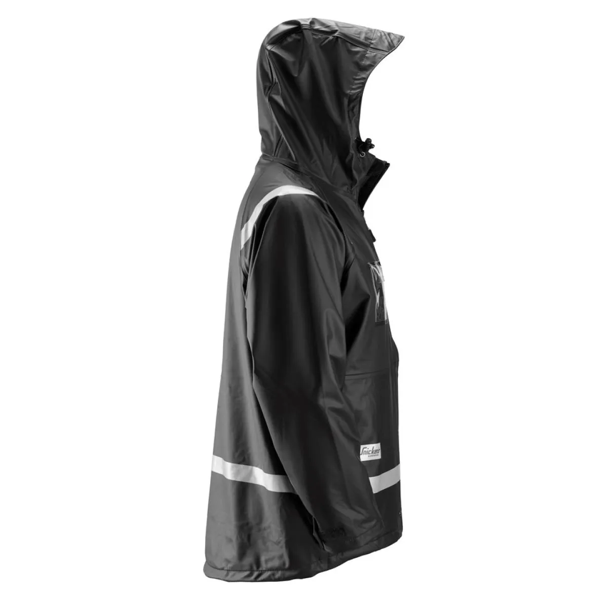 Snickers&#x20;8200&#x20;Rain&#x20;Jacket&#x20;PU&#x20;-&#x20;Black