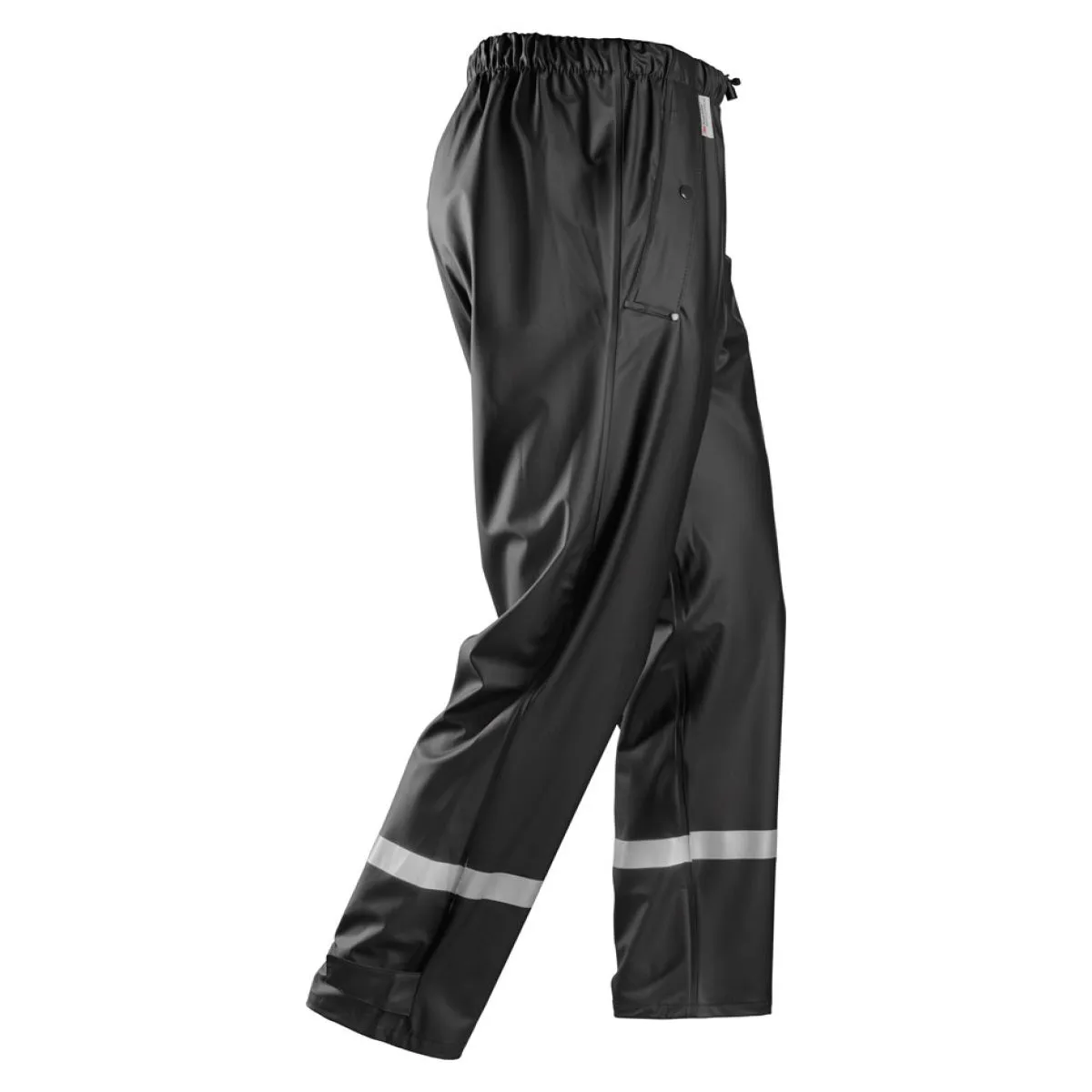 Snickers&#x20;8201&#x20;Rain&#x20;Work&#x20;Trousers&#x20;PU&#x20;-&#x20;Black