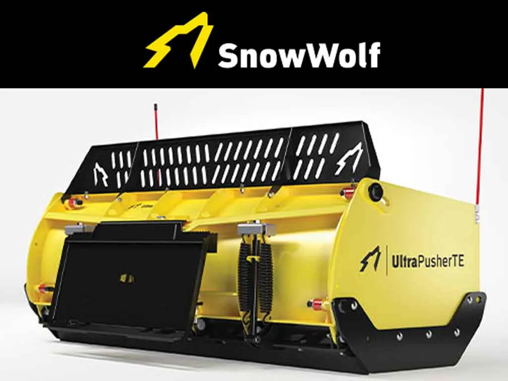 SNOW WOLF Ultra Pusher TE for Skid steers