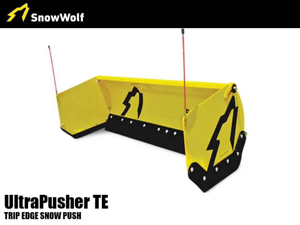 SNOW WOLF Ultra Pusher TE for Skid steers