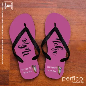 So Kool-ala © Personalized Flip Flops for Girlfriend