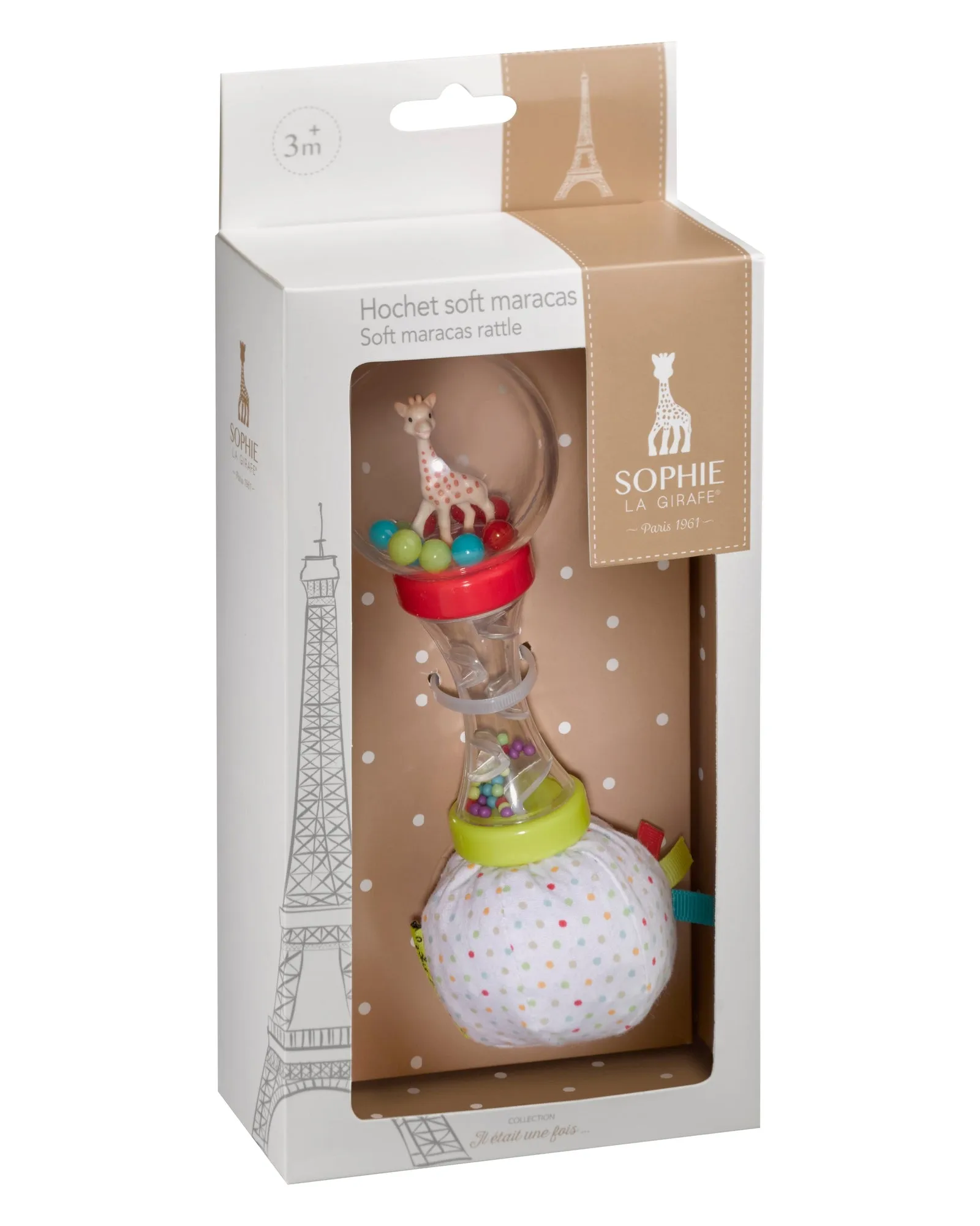 Sophie The Giraffe Soft Maraca Rattle