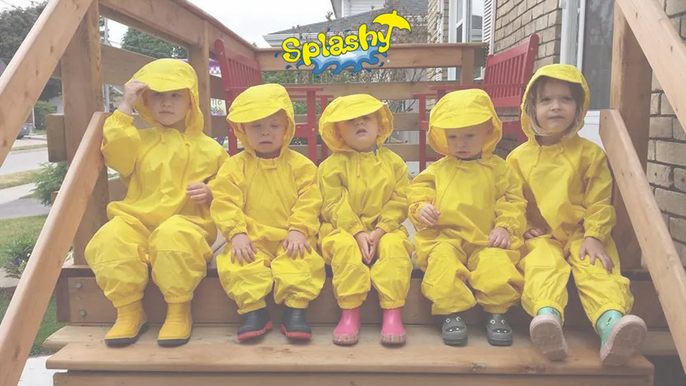 Splashy One Piece Rain Suits