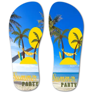 Summer Vacation Flip Flops